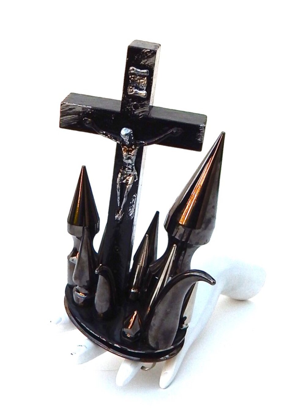 GASOLINE GLAMOUR JUDAS SPIKE RING✞✟♠️